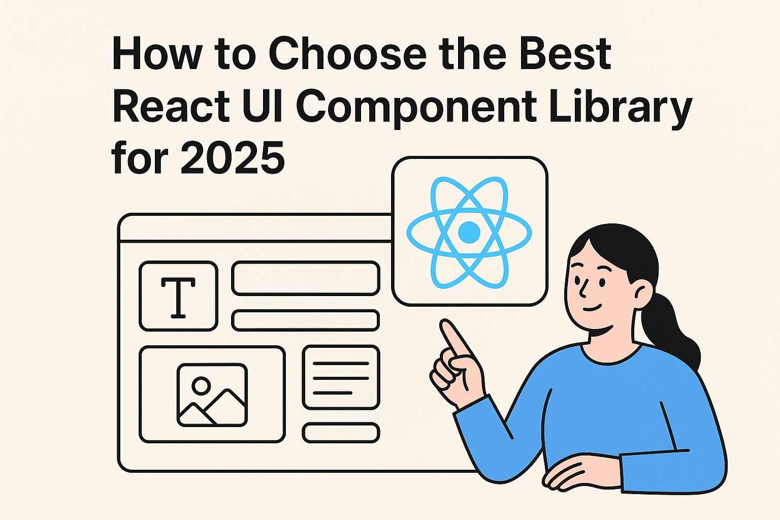 How to Choose the Best React UI Component Library for 2025